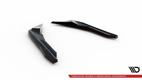 MAXTON DESIGN - Bočné difúzory zadného nárazníka V.3 vhodné pre BMW M2 G87, Čierny lesk – Obrázok 6