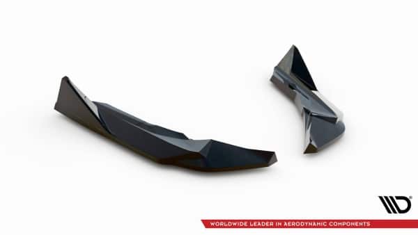 MAXTON DESIGN - Bočné difúzory zadného nárazníka V.4 vhodné pre BMW M2 G87, Čierny lesk – Obrázok 5