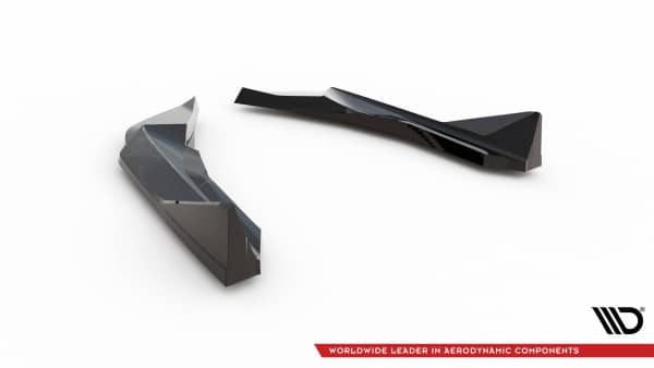 MAXTON DESIGN - Bočné difúzory zadného nárazníka V.4 vhodné pre BMW M2 G87, Čierny lesk – Obrázok 6