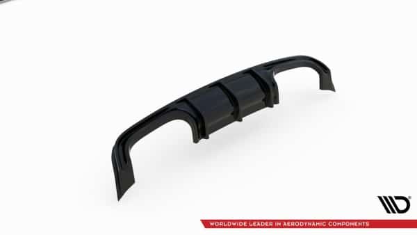 MAXTON DESIGN - Difúzor zadného nárazníka MERCEDES-BENZ CLK W209, Čierny lesk – Obrázok 6