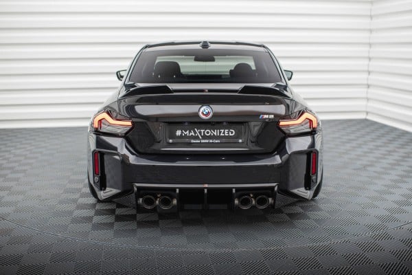 MAXTON DESIGN - Difúzor zadného nárazníka V.1 vhodné pre BMW M2 G87, Čierny lesk – Obrázok 2