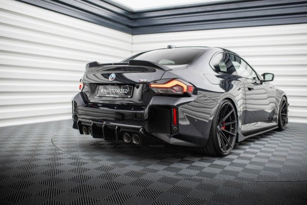 MAXTON DESIGN - Difúzor zadného nárazníka V.1 vhodné pre BMW M2 G87, Čierny lesk – Obrázok 3
