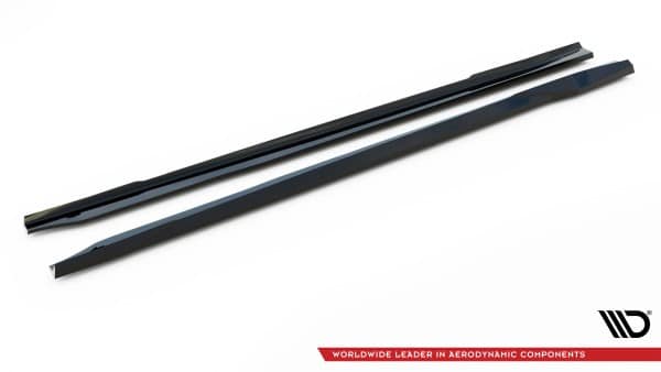 MAXTON DESIGN - Lišty pod bočné prahy V.1 vhodné pre BMW M2 G87, Čierny lesk – Obrázok 5