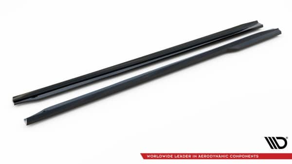 MAXTON DESIGN - Lišty pod bočné prahy V.2 vhodné pre BMW M2 G87, Čierny lesk – Obrázok 5