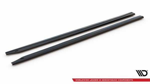 MAXTON DESIGN - Lišty pod bočné prahy V.3 vhodné pre BMW M2 G87, Čierny lesk – Obrázok 5