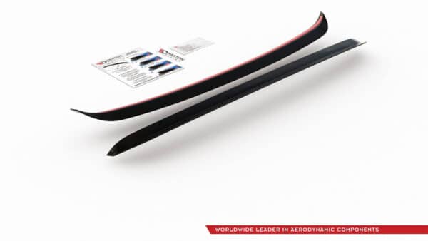 MAXTON DESIGN - Predlženie spoilera  AUDI S3 8L , Čierny lesk – Obrázok 2