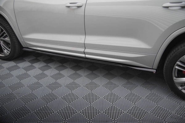 Maxton Design - Lišty pod bočné prahy Skoda Kodiaq RS Mk1 Facelift ,Čierny lesk – Obrázok 4