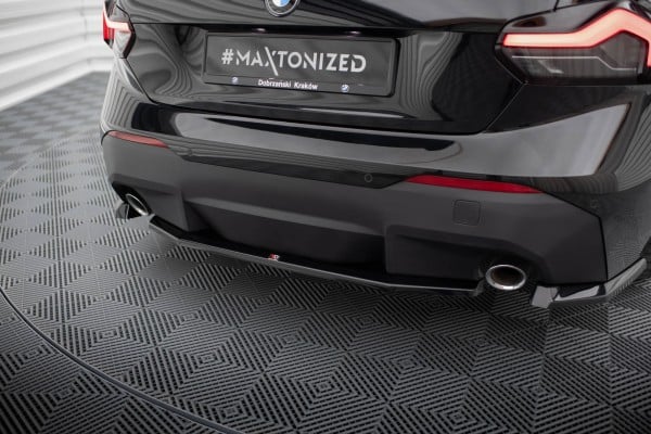 MAXTON DESIGN - Spoiler pod zadný nárazník vhodné pre BMW 2 COUPE G42,Čierny lesk – Obrázok 3
