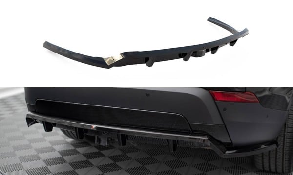 MAXTON DESIGN - Spoiler pod zadný nárazník LAND ROVER DISCOVERY HSE MK5, Čierny lesk