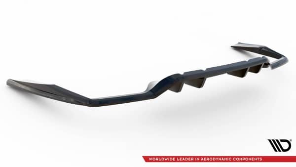 MAXTON DESIGN - Spoiler pod zadný nárazník MERCEDES-AMG C43 COUPE C205 FACELIFT, Čierny lesk (Kópia) – Obrázok 6