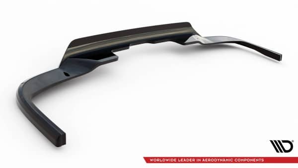 MAXTON DESIGN - Spoiler pod zadný nárazník s rebrovaním VOLKSWAGEN MULTIVAN T7,Čierny lesk – Obrázok 6