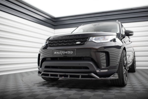 MAXTON DESIGN - Spoiler pod predný nárazník LAND ROVER DISCOVERY HSE MK5, Čierny lesk – Obrázok 2