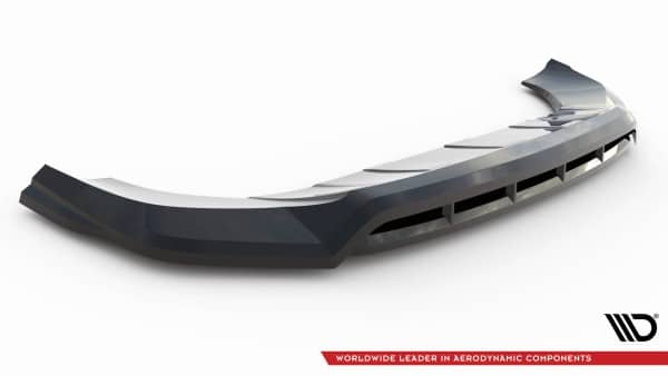 MAXTON DESIGN - Spoiler pod predný nárazník PORSCHE CAYENNE SPORT DESIGN MK3 ,Čierny lesk – Obrázok 5