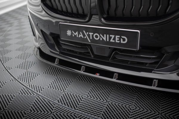 MAXTON DESIGN - Spoiler pod predný nárazník V.1 vhodné pre BMW 2 COUPE G42,Čierny lesk – Obrázok 2