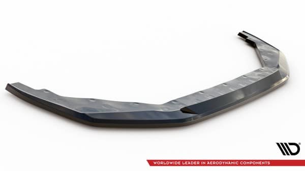 MAXTON DESIGN -Spoiler pod predný nárazník V.1 NISSAN GTR R35 FACELIFT, Čierny lesk – Obrázok 5