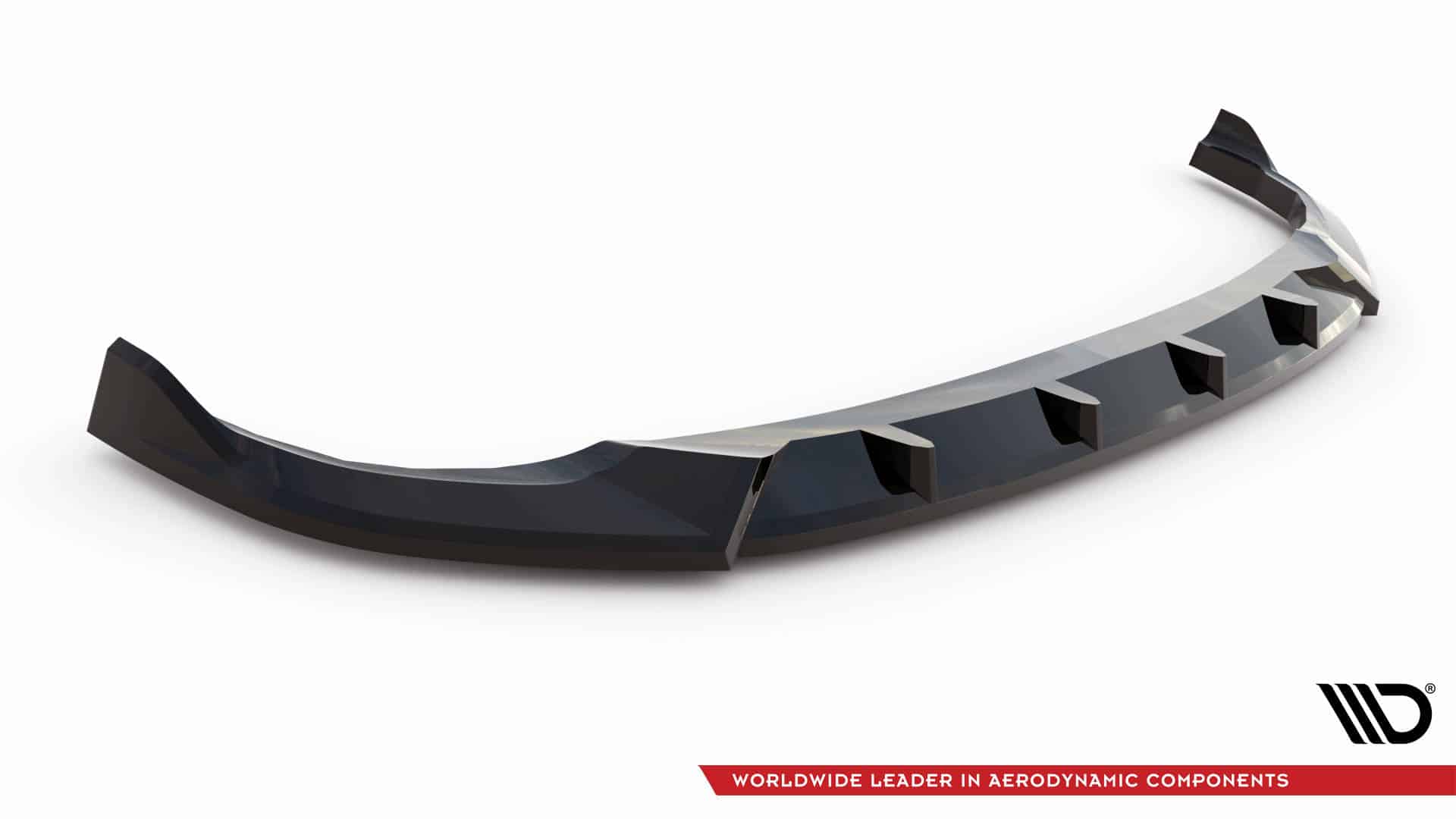 MAXTON DESIGN - Spoiler pod predný nárazník V.2 vhodné pre BMW 2 COUPE G42,Čierny lesk – Obrázok 5