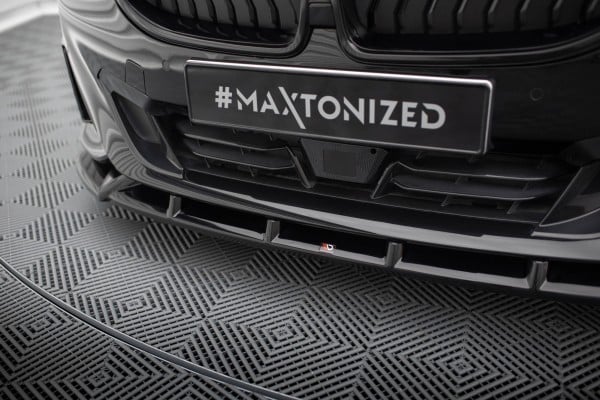 MAXTON DESIGN - Spoiler pod predný nárazník V.2 vhodné pre BMW 2 COUPE G42,Čierny lesk – Obrázok 4