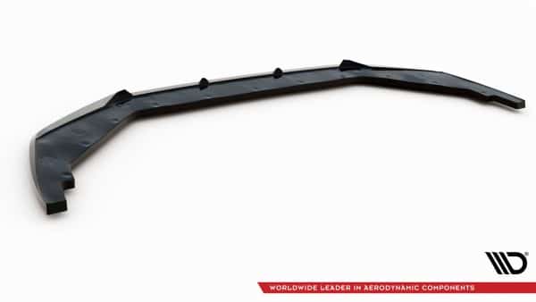 MAXTON DESIGN -Spoiler pod predný nárazník V.2 NISSAN GTR R35 FACELIFT, Čierny lesk – Obrázok 6