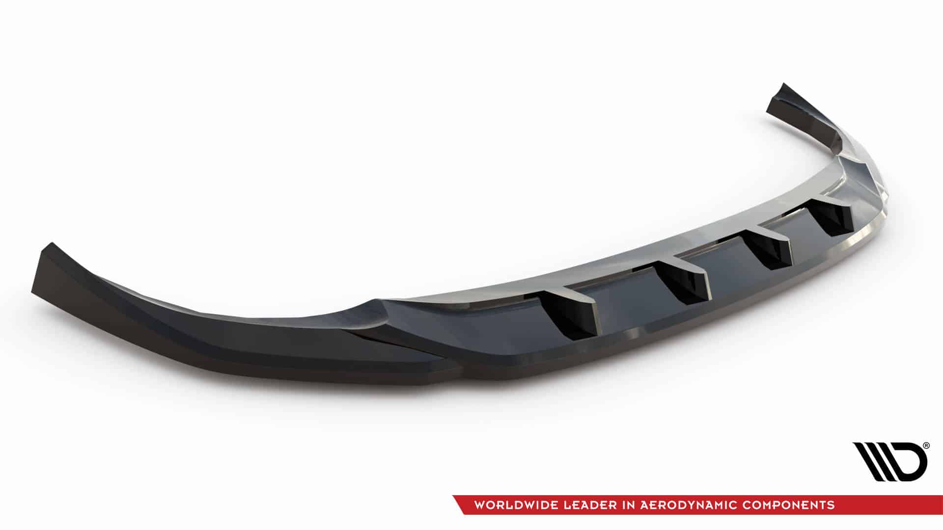 MAXTON DESIGN - Spoiler pod predný nárazník V.3 vhodné pre BMW 2 COUPE G42,Čierny lesk – Obrázok 5