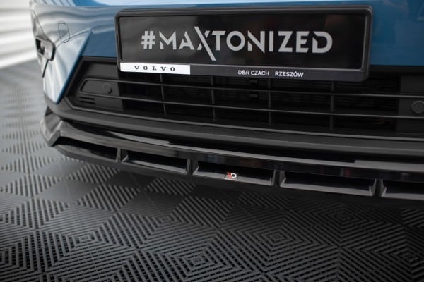 MAXTON DESIGN - Spoiler pod predný nárazník VOLVO C40 MK1 ,Čierny lesk – Obrázok 2