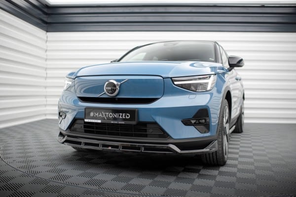 MAXTON DESIGN - Spoiler pod predný nárazník VOLVO C40 MK1 ,Čierny lesk – Obrázok 3