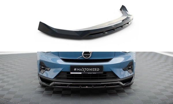 MAXTON DESIGN - Spoiler pod predný nárazník VOLVO C40 MK1 ,Čierny lesk