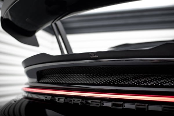 MAXTON DESIGN - Predlženie spodného spoilera  PORSCHE 911 992 GT3 ,Čierny lesk – Obrázok 2