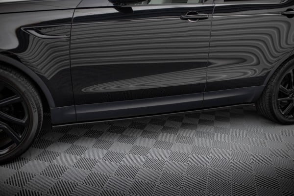 MAXTON DESIGN - Lišty pod bočné prahy LAND ROVER DISCOVERY HSE MK5, Čierny lesk – Obrázok 3