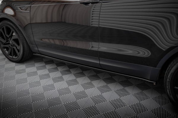 MAXTON DESIGN - Lišty pod bočné prahy LAND ROVER DISCOVERY HSE MK5, Čierny lesk – Obrázok 4
