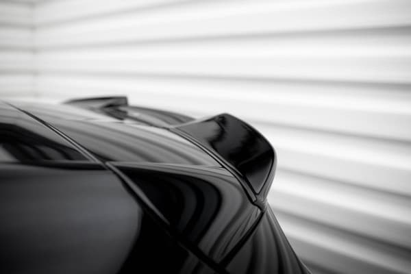 MAXTON DESIGN - Predlženie spoilera 3D MERCEDES-BENZ A AMG-LINE W176 FACELIFT ,Čierny lesk – Obrázok 4
