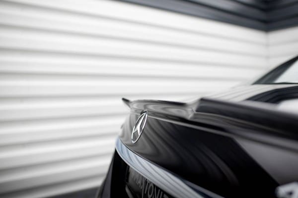 MAXTON DESIGN - Spoiler kufra 3D MERCEDES-BENZ S W222 ,Čierny lesk – Obrázok 4