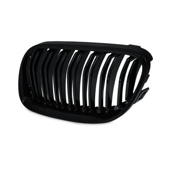 BMW 3 E92/E93 10-12 - Predný dvojitý Grill Čierny lesk – Obrázok 3