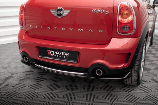 MAXTON DESIGN - Spoiler pod zadný nárazník  MINI COOPER COUNTRYMAN R60 FACELIFT, Čierny lesk – Obrázok 4