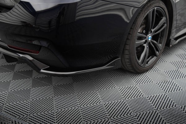MAXTON DESIGN - Spoiler pod zadný nárazník  vhodné pre BMW 4 GRAN COUPE M-PACK F36 ,Čierny lesk – Obrázok 3