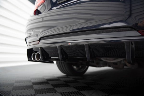 MAXTON DESIGN - Spoiler pod zadný nárazník  vhodné pre BMW 4 GRAN COUPE M-PACK F36 ,Čierny lesk – Obrázok 5