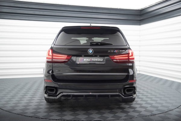 MAXTON DESIGN - Spoiler pod zadný nárazník vhodné pre BMW X5 M-PACK F15, Čierny lesk – Obrázok 3