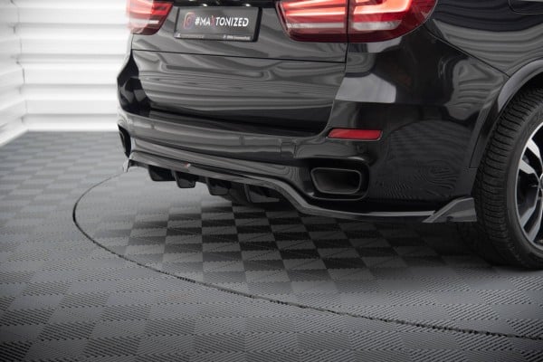 MAXTON DESIGN - Spoiler pod zadný nárazník vhodné pre BMW X5 M-PACK F15, Čierny lesk – Obrázok 4
