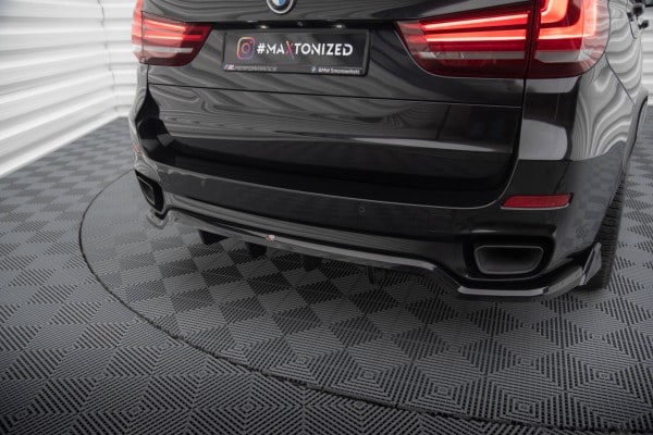 MAXTON DESIGN - Spoiler pod zadný nárazník vhodné pre BMW X5 M-PACK F15, Čierny lesk – Obrázok 5