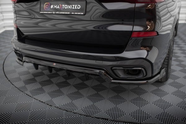 MAXTON DESIGN -Spoiler pod zadný nárazník vhodné pre BMW X5 M-PACK G05, Čierny lesk – Obrázok 4