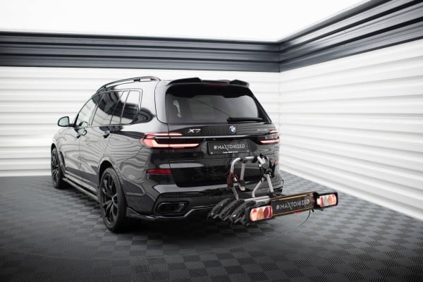 MAXTON DESIGN - Spoiler pod zadný nárazník vhodné pre BMW X7 M-PACK G07 FACELIFT, Čierny lesk – Obrázok 11