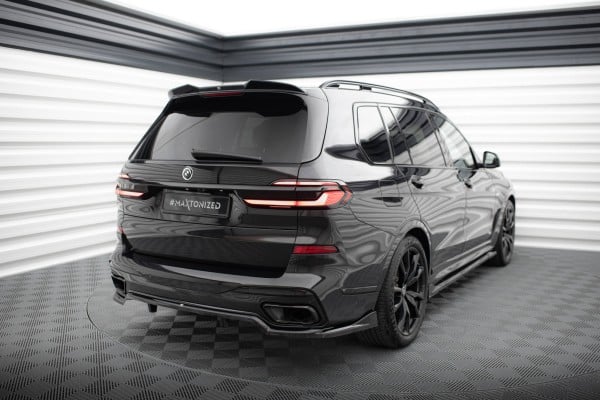 MAXTON DESIGN - Spoiler pod zadný nárazník vhodné pre BMW X7 M-PACK G07 FACELIFT, Čierny lesk – Obrázok 6