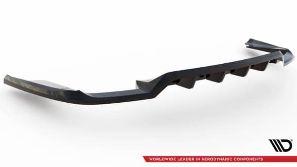 MAXTON DESIGN - Spoiler pod zadný nárazník V.2 MASERATI GHIBLI MK3 FACELIFT, Čierny lesk – Obrázok 6