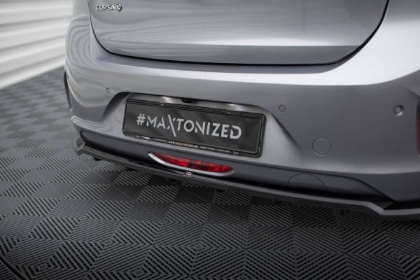 MAXTON DESIGN - Spoiler pod zadný nárazník OPEL CORSA F ( MK6), Čierny lesk – Obrázok 2