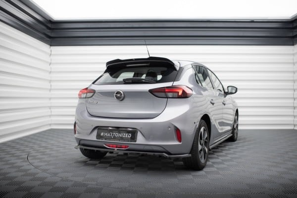MAXTON DESIGN - Spoiler pod zadný nárazník OPEL CORSA F ( MK6), Čierny lesk – Obrázok 3