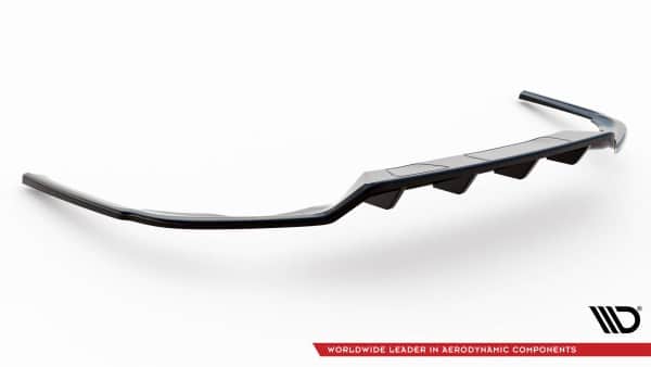 MAXTON DESIGN - Spoiler pod zadný nárazník VOLKSWAGEN PASSAT R-LINE B8 FACELIFT, Čierny lesk – Obrázok 5