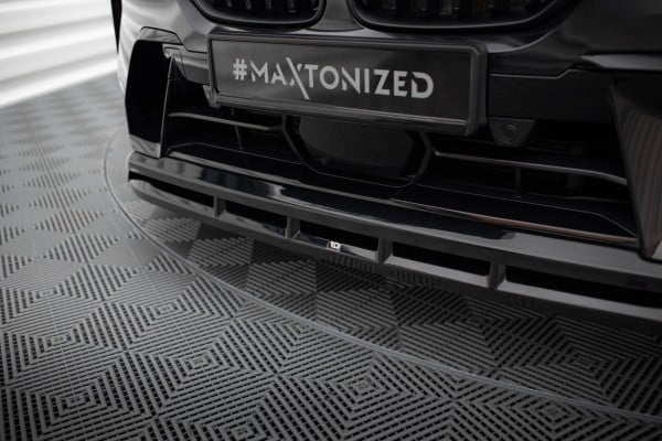 MAXTON DESIGN - Spoiler pod predný nárazník vhodné pre BMW X7 M-PACK G07 FACELIFT, Čierny lesk – Obrázok 3