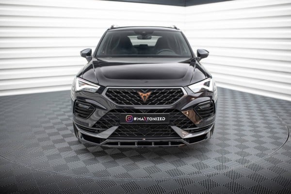 MAXTON DESIGN - Spoiler pod predný nárazník CUPRA ATECA MK1 FACELIFT, Čierny lesk – Obrázok 3