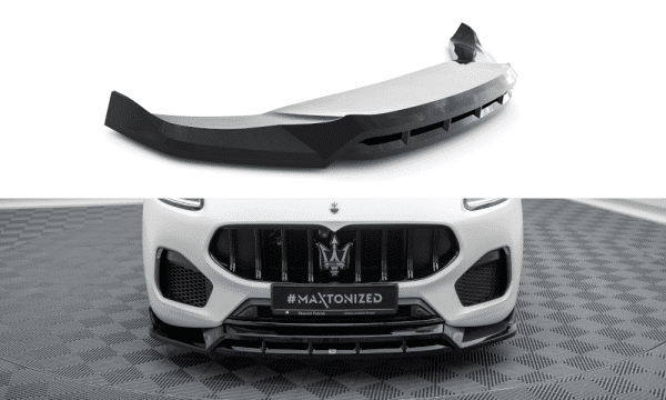 MAXTON DESIGN - Spoiler pod predný nárazník MASERATI GRECALE GT / MODENA MK1, Čierny lesk