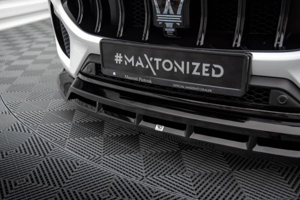 MAXTON DESIGN - Spoiler pod predný nárazník MASERATI GRECALE GT / MODENA MK1, Čierny lesk – Obrázok 3