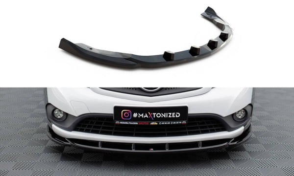 MAXTON DESIGN - Spoiler pod predný nárazník MERCEDES-BENZ CITAN MK1 ,Čierny lesk